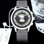 Jaeger-LeCoultre Chronograph Polaris  Silver Steel Case Diameter 42mm Watch